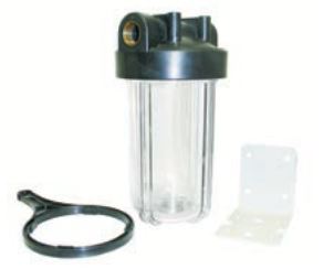 Vaso contenedor double para filtros de 10x4,5"